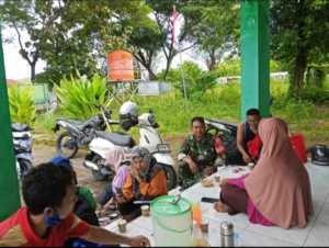Babinsa Belo Bersama BPP Jereweh Pastikan Kelancaran Distribusi Gabah ke Bulog
