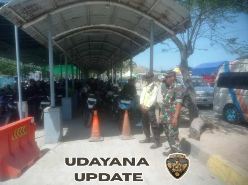 PAM Pelabuhan Poto Tano Berjalan Lancar, Aktivitas Masyarakat Tetap Tertib