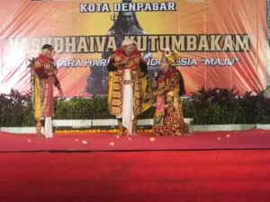 Dandim 1611/Badung Hadiri Dharma Shanti Kota Denpasar, Perkuat Semangat Menyama Braya