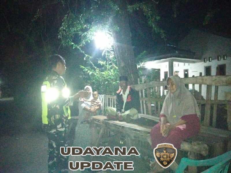 Babinsa Ajak Warga Tingkatkan Kepedulian Sosial dan Keamanan Lingkungan