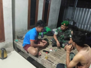 Ciptakan Rasa Aman, Koramil Jereweh Intensifkan Patroli Malam