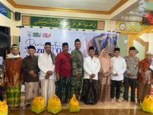 Dandim 1628/Sumbawa Barat Hadiri Safari Ramadhan dan Peringatan Nuzulul Qur’an di Kecamatan Brang Ene