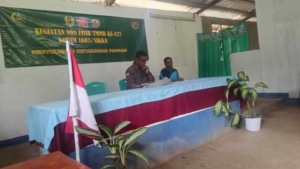Satgas TMMD Ke-127 Kodim 1603/Sikka Perkuat Ketahanan Pangan Warga Desa Werang