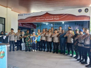 Babinsa Alak Perkuat Pengamanan Posko Angkutan Laut Lebaran