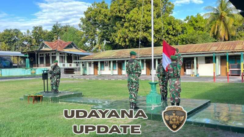 Upacara Bendera Kodim 1603/Sikka, Wujud Nyata Pembinaan Disiplin dan Jiwa Nasionalisme Prajurit