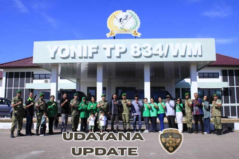 Yonif TP 834/WM Resmikan Bank Sampah Perdana di Nagekeo, Dorong Kepedulian Lingkungan