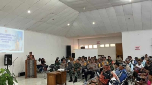 Kasdim 1601/Sumba Timur Menghadiri Rapat Pamong Praja Kabupaten Sumba Timur Tahun 2026