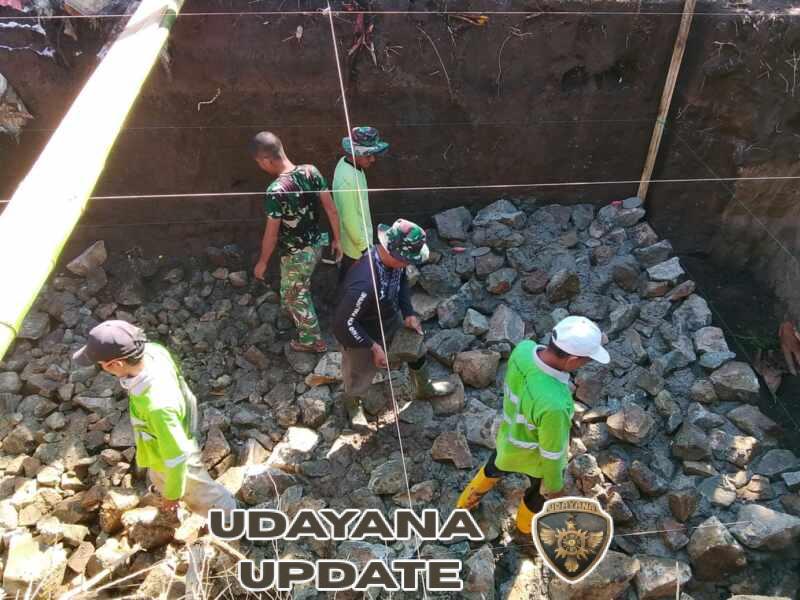 Gotong Royong Tanpa Batas, Kodim 1607/Sumbawa Bangun Jembatan untuk Rakyat Gontar