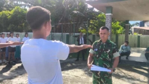 Kodim 1613/Sumba Barat Gelar Seleksi Paskibraka, Siapkan Generasi Disiplin dan Handal