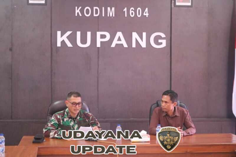 Kodim 1604 Kupang Terima Kunjungan Tim Intelda Udayana