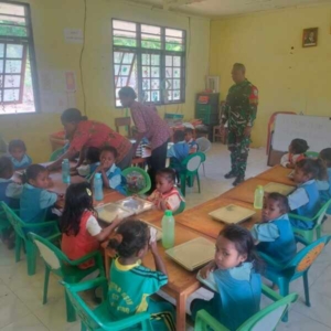 Praka Bing Jonas Lau We Dukung Program Gizi Anak Sekolah