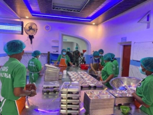 Babinsa Koramil 1603-03/Paga Monitoring Dapur MBG, Pastikan Kualitas dan Gizi Terjaga