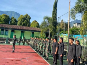 Kapten Lipris M. A. Saefatu Pimpin Upacara, Kodim 1612/Manggarai Perkuat Nasionalisme