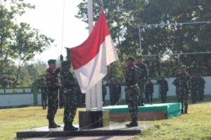 Kodim 1629/SBD Gelar Upacara Bendera 17-an, Berikut Amanat Panglima TNI