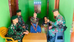 Yonarmed 12 Kostrad Terima Penyerahan Senjata Api dari Warga, Bukti Kepercayaan di Perbatasan