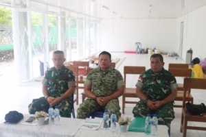 Dandim Kupang Ikuti Evaluasi Pembangunan KDKMP Nasional Virtual