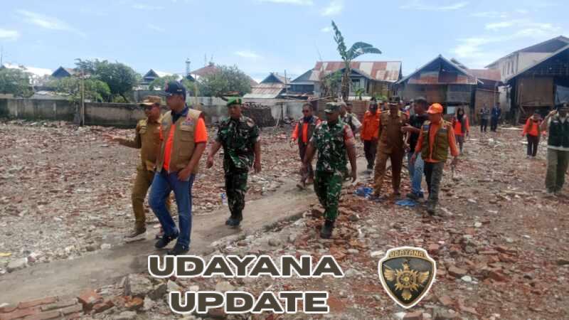 TNI Hadir untuk Rakyat, Koramil Alas Dampingi Penanganan Korban Kebakaran Kalimango