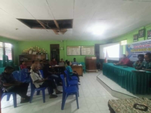 Babinsa Heo Puat Hadiri Musdes Penetapan APBDes 2026