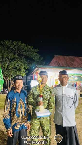 Harumkan Nama Satuan, Prajurit Yonif TP 834/WM Raih Prestasi Gemilang di MTQ Aesesa, Kab. Nagekeo