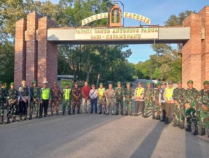 Dari Kota Hingga Pelosok, TNI Pastikan Ibadah Kamis Putih Aman dan Lancar