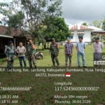 Babinsa Lantung Kawal Verifikasi Lahan KDKMP, Dukung Kelancaran Pembangunan