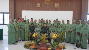 Perkuat Soliditas, Persit KCK Cabang XLIX Dim 1630 Gelar Pertemuan Gabungan