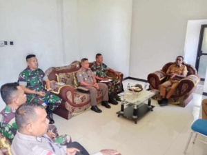 Babinsa Aesesa Hadiri Rapat Persiapan Paskah 2026