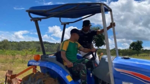 Yonarmed 12 Kostrad Bangun Ketahanan Pangan di Perbatasan Lewat Kebun Tomat Lookeu
