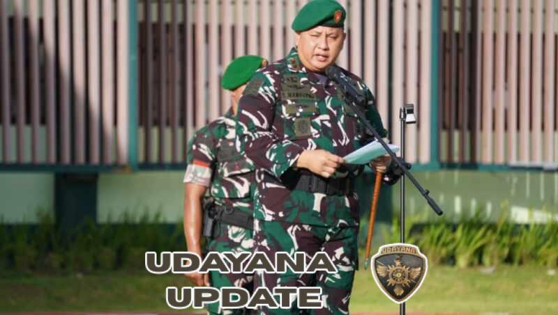 Kodim 1630/Mabar Gelar Upacara 17-an, Dandim Tekankan Disiplin dan Kewaspadaan Prajurit