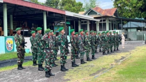 Upacara 17-an Kodim 1603/Sikka Berlangsung Khidmat, Amanat Panglima TNI Tekankan Disiplin dan Profesionalisme