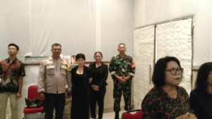 BABINSA Koramil 1611-07/Denbar Monitoring Ibadah JUMAT AGUNG DI GSJA SHALOM