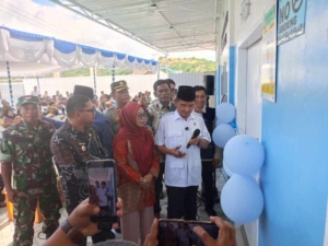 Hadiri Peresmian SPPG, Koramil Alas Siap Kawal Program Makan Bergizi Gratis di Pulau Bungin