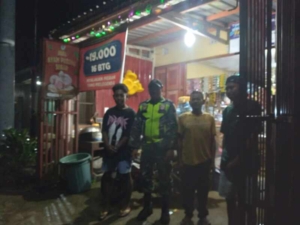Langkah Senyap di Malam Hari, Koramil Ropang Amankan Lenangguar