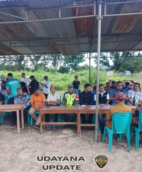 Babinsa Koramil 1630-02/Lembor Amankan Laga Final Sepak Bola dan Voli Sambut Paskah di Golo Leleng