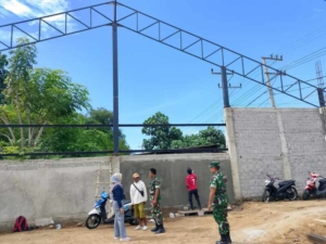 Kasdim 1628/Sumbawa Barat Bersama Tim Agrinas Tinjau Lokasi KDKMP