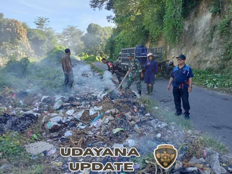 Sinergi TNI dan Warga, Wujudkan Lingkungan Asri di Moyo Utara