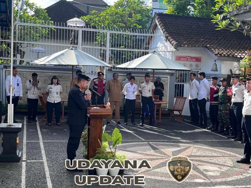 Aparat Gabungan Di Klungkung Gelar Sidak Gabungan Di Rutan Kelas IIB Klungkung