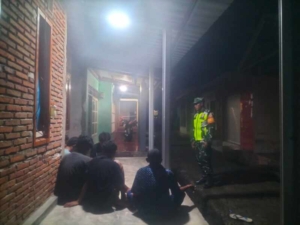 Hadir Saat Malam, Koramil 1607-04/Alas Jadi Penjaga Sunyi Demi Keamanan Warga