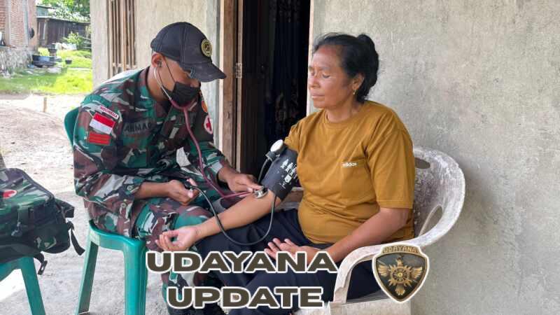Yonarmed 12 Kostrad Hadirkan Layanan Kesehatan untuk Warga Perbatasan