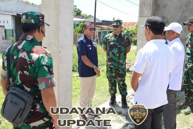 Komitmen Majukan Desa, Dir Agrinas Brigjen TNI Joao Xavier Pantau Proyek KDKMP di Utan