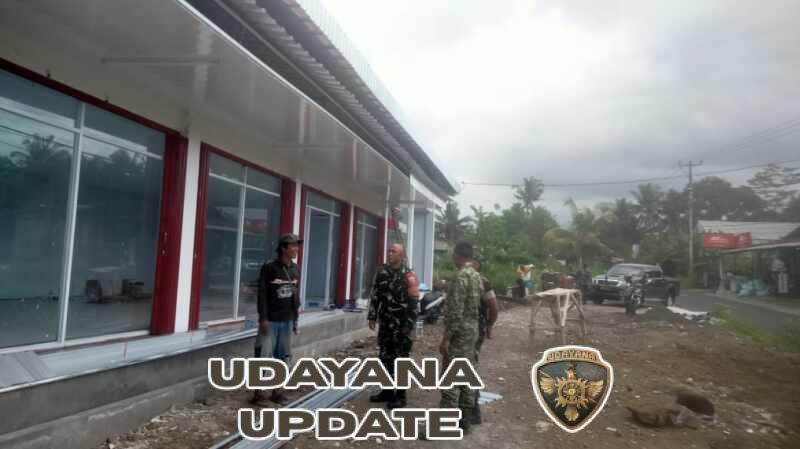 Dandim Klungkung Tinjau Progres Koperasi Merah Putih Di Desa Tusan