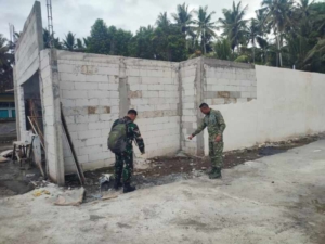 Pembangunan KDKMP Desa Dawan kaler Ditinjau Dandim Klungkung