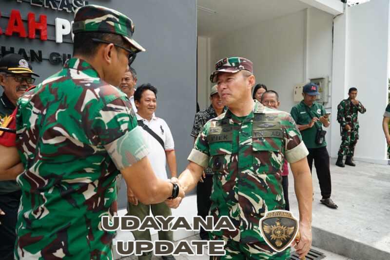 Pangdam IX/Udayana Tinjau Keberhasilan Pembangunan Gerai KDKMP Desa Pergung