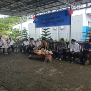 Danramil Empang Hadiri Grand Launching MBG, Warga Sepakat Sambut Antusias