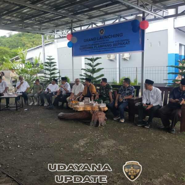 Danramil Empang Hadiri Grand Launching MBG, Warga Sepakat Sambut Antusias