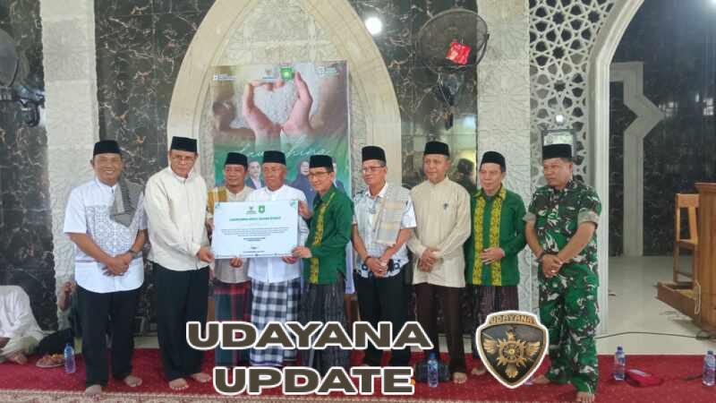 Langkah Nyata BAZNAS! Danramil Empang Dukung Launching Desa Sadar Zakat di Sumbawa