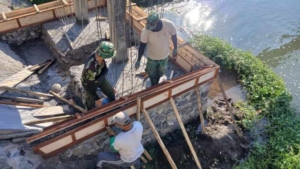Progres Pembangunan Jembatan Perintis Garuda di Seririt Capai 7 Persen