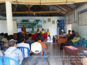 ‎Babinsa Lebin Dukung Percepatan Swasembada Pangan di Kecamatan Ropang