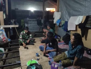Koramil 1628-03/Seteluk Intensifkan Patroli Demi Kondusivitas Wilayah