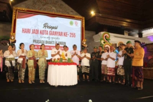 Danramil Ubud Wakili Kodim, Tegaskan Dukungan di Resepsi HUT ke-255 Gianyar